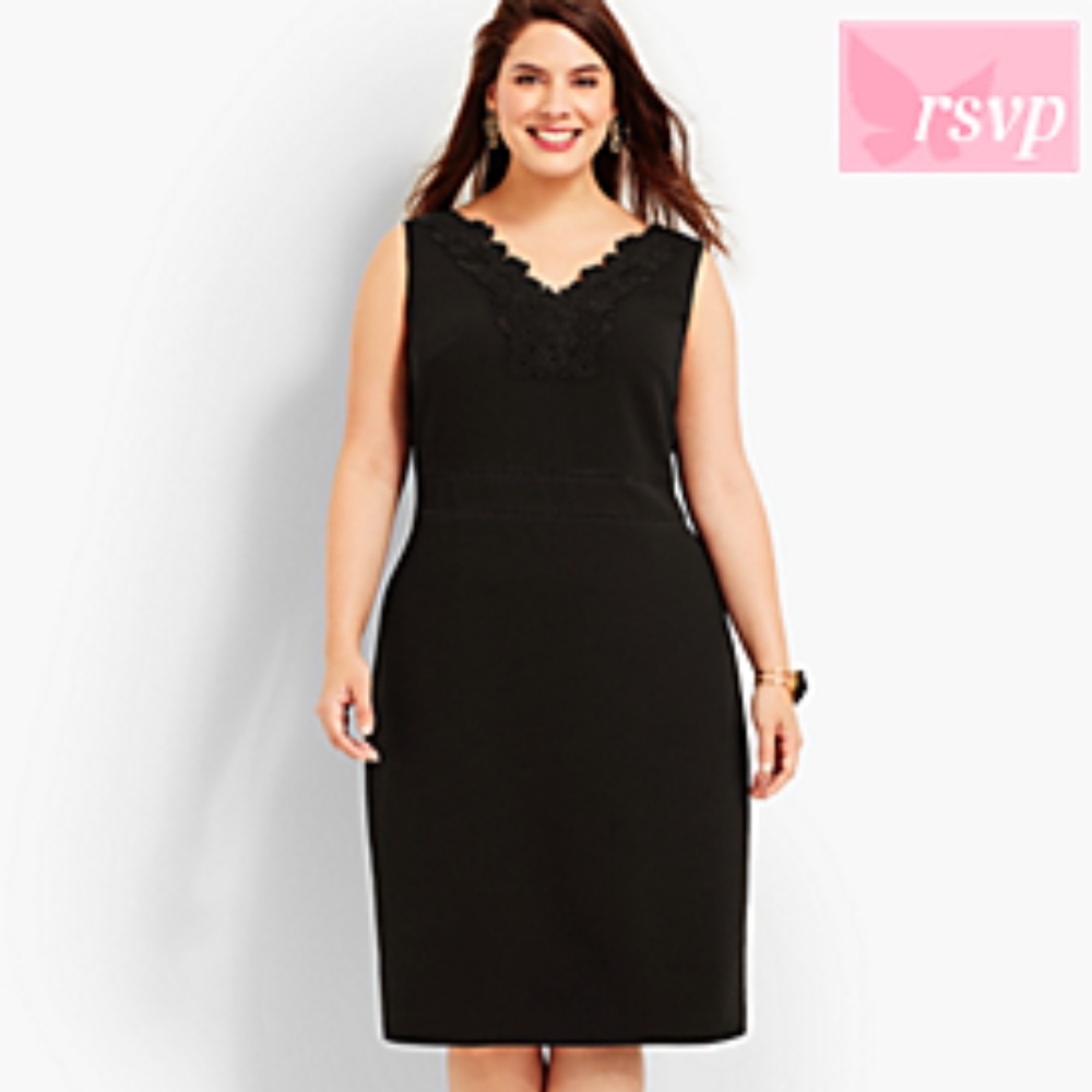 Final price ⚠️NWOT Talbots Black Shift Dress Sz 10